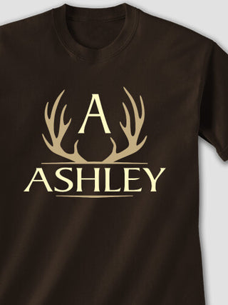 Antler Monogram : Printed T-Shirts