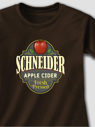 Apple Cider : Adult Ladies Fitted T-Shirt