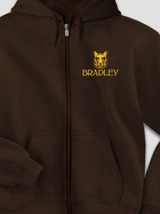Bear : Embroidered Zip Hoodies