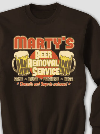 Beer Removal : Printed Sweatshirts