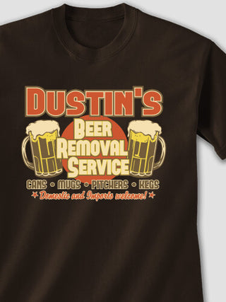 Beer Removal : Printed T-Shirts