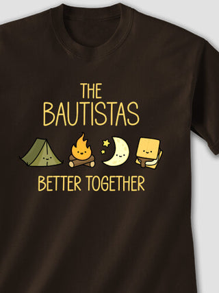 Better Together Camping : Printed T-Shirts
