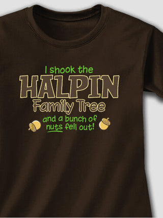 Bunch Of Nuts : Adult Ladies Fitted T-Shirt