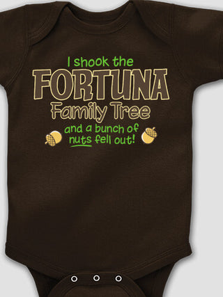 Bunch Of Nuts : Printed Baby Bodysuits