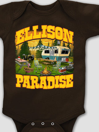 Camper's Paradise : Printed Baby Bodysuits