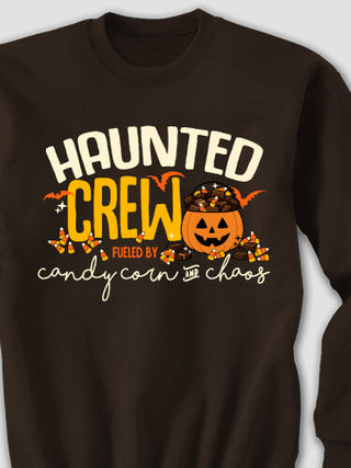 Candy Corn And Chaos : Printed Sweatshirts