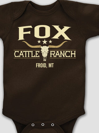 Cattle Ranch : Printed Baby Bodysuits