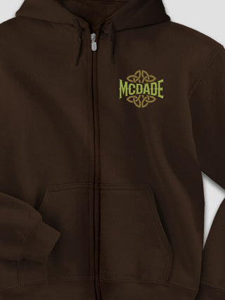 Celtic Heritage : Embroidered Zip Hoodies