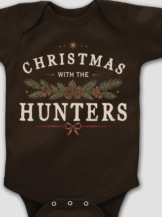 Christmas With : Printed Baby Bodysuits