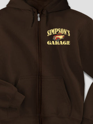 Classic Garage : Embroidered Zip Hoodies