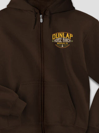 Classic Horse Ranch : Embroidered Zip Hoodies