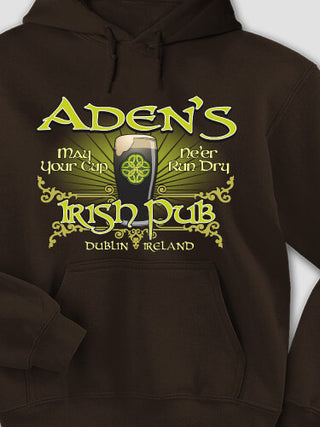 Classic Irish Pub : Printed Hoodies