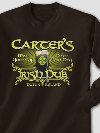 Classic Irish Pub : Printed Long Sleeves