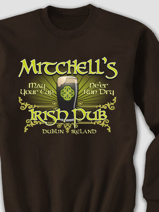 Classic Irish Pub : Printed Sweatshirts