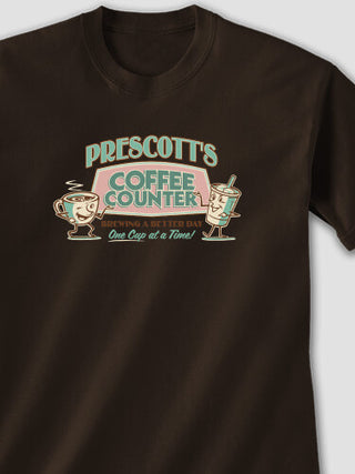 Coffee Counter : Printed T-Shirts