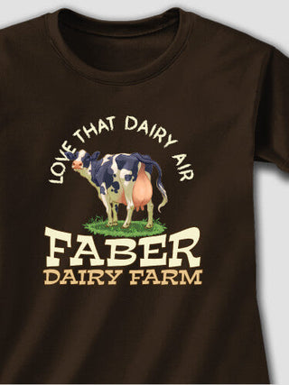 Dairy Air : Adult Ladies Fitted T-Shirt
