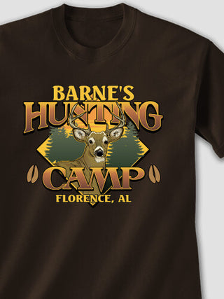 Deer Hunting Camp : Printed T-Shirts
