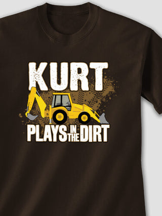Dirt Shirt - Backhoe : Printed T-Shirts