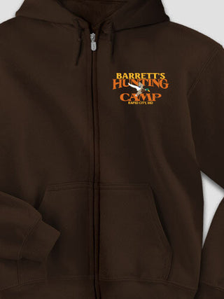 Duck Hunting Camp : Embroidered Zip Hoodies