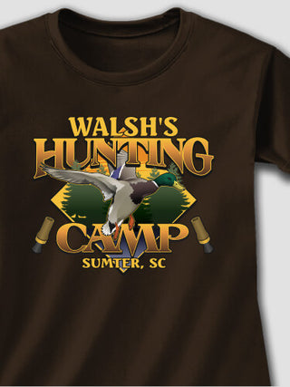 Duck Hunting Camp : Printed T-Shirts