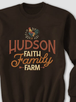 Faith Family Farm : Printed Sweatshirts