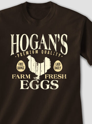 Farm Fresh Eggs : Printed T-Shirts