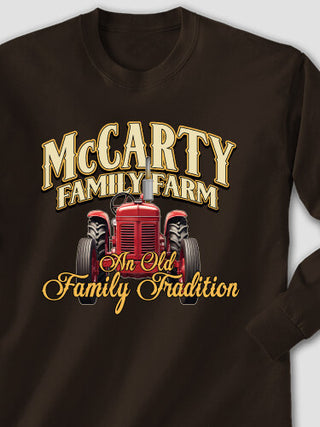 Farming Family Tradition : Printed Long Sleeves