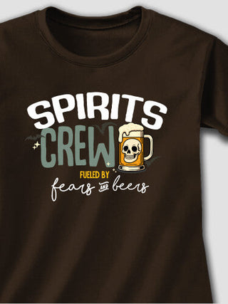 Fears And Beers : Adult Ladies Fitted T-Shirt