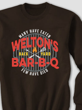 Few Have Died BBQ : Printed Sweatshirts