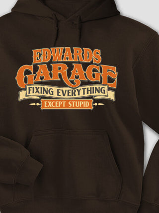 Fixing Everything Garage : Printed Hoodies