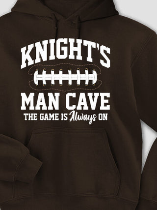 Football Man Cave : Printed Hoodies