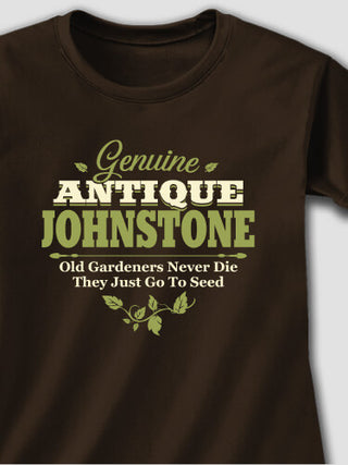 Genuine Antique Gardener : Printed T-Shirts