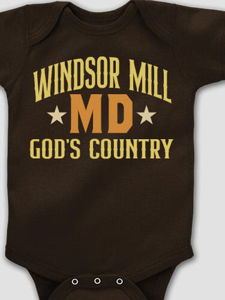God's Country : Printed Baby Bodysuits