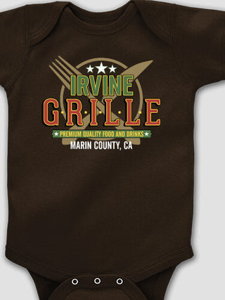 Grille : Printed Baby Bodysuits