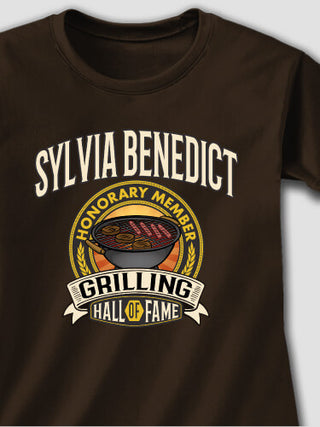 Grilling Hall Of Fame : Printed T-Shirts