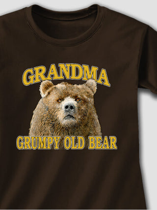 Grumpy Old Bear : Printed T-Shirts