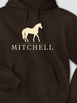 Horse : Printed Hoodies