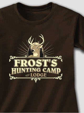 Hunting Camp : Adult Ladies Fitted T-Shirt