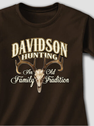 Hunting Family Tradition : Printed T-Shirts
