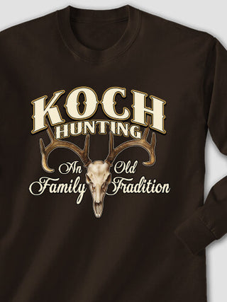 Hunting Family Tradition : Printed Long Sleeves