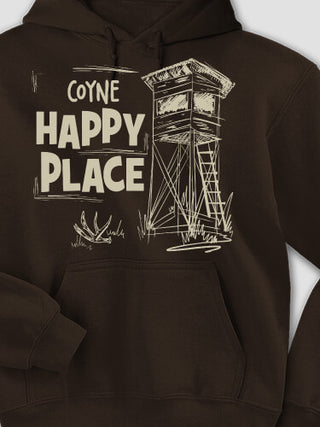 Hunting Happy Place : Printed Hoodies