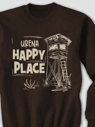 Hunting Happy Place : Printed Sweatshirts