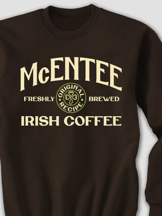 Irish Coffee : Printed Sweatshirts