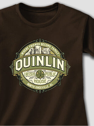 Irish Public House : Adult Ladies Fitted T-Shirt
