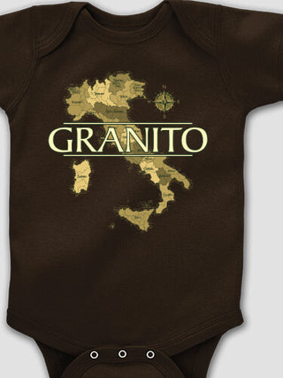 Italian Heritage : Printed Baby Bodysuits