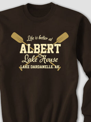 Lake House : Printed Sweatshirts