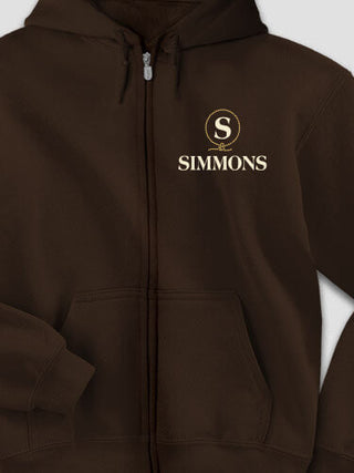 Lasso Monogram : Embroidered Zip Hoodies
