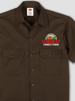 Life Is Better Farm : Embroidered Work Shirts