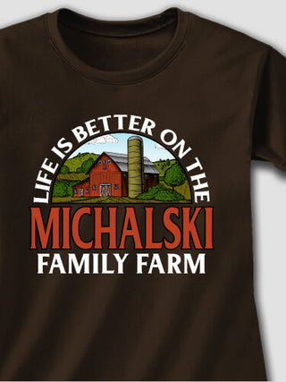 Life Is Better Farm : Printed T-Shirts