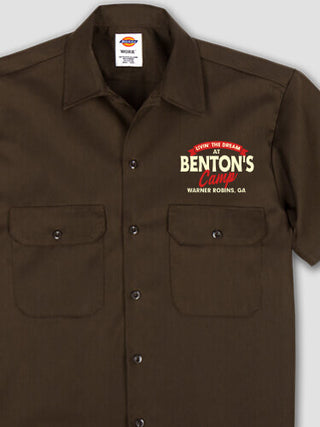 Livin' The Dream Camp : Embroidered Work Shirts